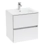Тумба з умивальником ROCA CUBE A85119B806, білий