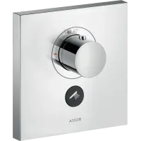 Термостат HighFlow AXOR SHOWER SELECT 36716000, для 1 споживача, з клапаном для ручного душу, прихованого монтажу, квадратний