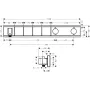 Термостат для душу HANSGROHE RAINSELECT 15357000
