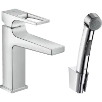 Змішувач для раковини з гігієнічним душем HANSGROHE METROPOL 74522000