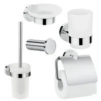 Набір аксесуарів для ванної кімнати HANSGROHE LOGIS 41723333