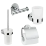 Набір аксесуарів для ванної кімнати HANSGROHE LOGIS 41723444