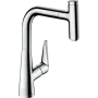 Змішувач для кухні з висувним виливом HANSGROHE TALIS SELECT S 72822000, хром