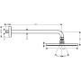 Лійка верхнього душу HANSGROHE RAINDANCE S 27607000