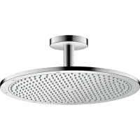 Верхній душ 350 1jet AXOR SHOWER SOLUTIONS 26035000, зі стельовим під'єднанням