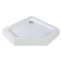 Душовий піддон акриловий п'ятикутний EGER Talány 90x90 599-555/2