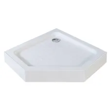 Душовий піддон акриловий п'ятикутний EGER Talány 90x90 599-555/2
