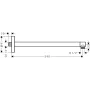 Тримач верхнього душу AXOR SHOWER SOLUTIONS 26431340, 390 мм, чорний
