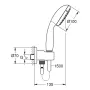 Гарнітур душовий GROHE TEMPESTA NEW 26406001