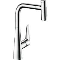 Змішувач для кухонної мийки з висувним душем HANSGROHE TALIS SELECT M51 73867000
