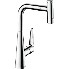 Змішувач для кухонної мийки з висувним душем HANSGROHE TALIS SELECT M51 73867000