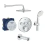 Душова система з термостатом прихованого монтажу GROHE SMARTCONTROL 34614SC3