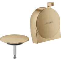 Набір накладок сифона для ванни HANSGROHE EXAFILL S 58117140, бронза сатин