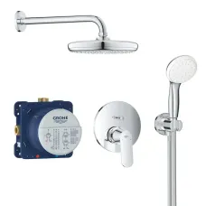 Душова система із змішувачем прихованого монтажу GROHE EUROSMART COSMOPOLITAN 25219001