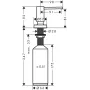 Диспенсер для рідкого мила HANSGROHE A51 40448000