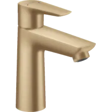 Змішувач для раковини із середнім виливом і зливним гарнітуром HANSGROHE TALIS E 71710140, бронза сатин