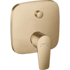 Змішувач для душу прихованого монтажу HANSGROHE TALIS E 71745140, бронза сатин