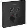 Зовнішня частина змішувача прихованого монтажу HANSGROHE SHOWER SELECT 15763670, чорний