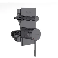 Змішувач прихованого монтажу IMPRESE BRENTA ZMK091908041, графіт