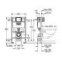 Інсталяція для унітаза GROHE RAPID SL 38948000