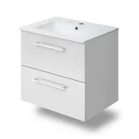 Тумба з умивальником IMPRESE VALTICE f3212W, білий