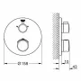 Змішувач для душу GROHE GROHTHERM 24076000