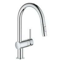 Змішувач для кухні з висувним виливом GROHE MINTA 32321002, хром