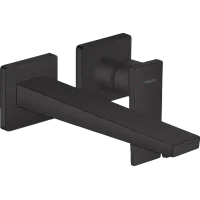 Змішувач для раковини настінний HANSGROHE METROPOL 32526670, чорний матовий