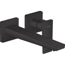 Змішувач для раковини настінний HANSGROHE METROPOL 32526670, чорний матовий