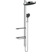 Душова система без змішувача HANSGROHE RAINFINITY 26842000, хром