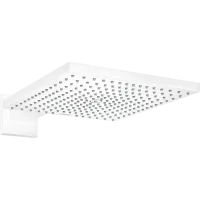 Верхній душ з душовим кронштейном HANSGROHE RAINDANCE 26238700, білий матовий
