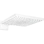 Верхній душ з душовим кронштейном HANSGROHE RAINDANCE 26238700, білий матовий
