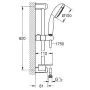 Гарнітур душовий GROHE TEMPESTA 28593002