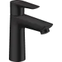 Змішувач для раковини зі зливним гарнітуром HANSGROHE TALIS E 71713670, чорний матовий