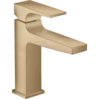 Змішувач для раковини зі зливним клапаном HANSGROHE METROPOL 32507140, бронза сатин