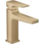 Змішувач для раковини зі зливним клапаном HANSGROHE METROPOL 32507140, бронза сатин