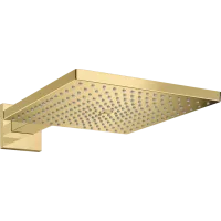 Верхній душ з душовим кронштейном HANSGROHE RAINDANCE 26238990, золото глянсовий
