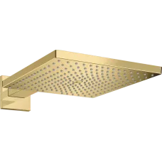 Верхній душ з душовим кронштейном HANSGROHE RAINDANCE 26238990, золото глянсовий