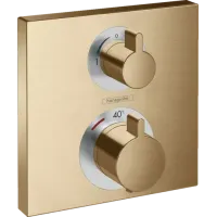 Термостат для душу HANSGROHE ECOSTAT 15714140, бронза сатин