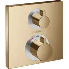Термостат для душу HANSGROHE ECOSTAT 15714140, бронза сатин