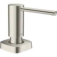Диспенсер для рідкого мила HANSGROHE A71 40468800, нержавіюча сталь
