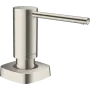 Диспенсер для рідкого мила HANSGROHE A71 40468800, нержавіюча сталь