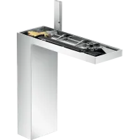Змішувач для раковини AXOR MYEDITION 47022000, одноважільний, 230, з донним клапаном Push-Open, без панелі