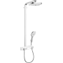 Душова система HANSGROHE RAINDANCE SELECT 27283400, хром з білим