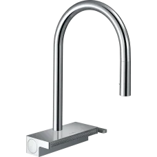 Змішувач для кухонної мийки з висувним душем HANSGROHE AQUNO SELECT M81 73837000