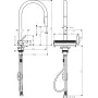 Змішувач для кухонної мийки з висувним душем HANSGROHE AQUNO SELECT M81 73837000