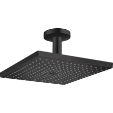 Верхній душ зі стельовим кронштейном HANSGROHE RAINDANCE 26250670, чорний матовий