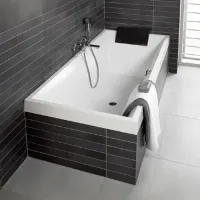Ванна кварилова VILLEROY & BOCH SQUARO UBQ180SQR2V-01, 180x80, білий