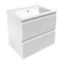 Тумба з умивальником IMPRESE LORETA f3209W, білий