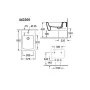 Біде підвісне VILLEROY & BOCH MEMENTO 2.0 443300S5, Ceramic Plus, чорний